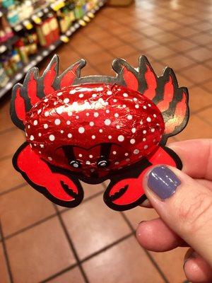 Crabby chocolate