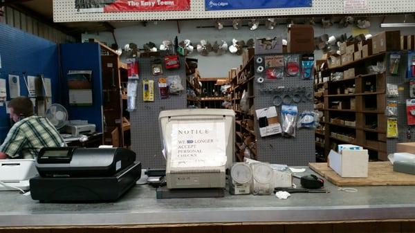 A great inventory of parts and tools.