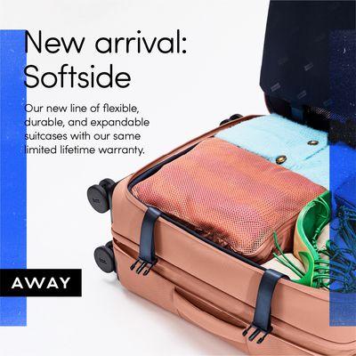 Introducing our new line of flexible, durable suitcases designed with all the must-have features we're known for (and then some).