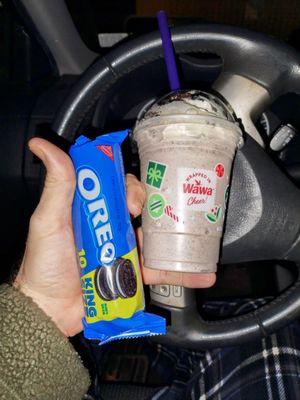 Bought the Oreos...got the drink FREE (it's an app thing)