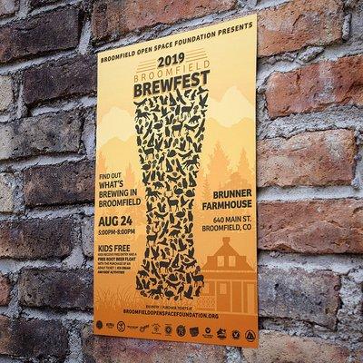 Promotional poster for Broomfield Brewfest