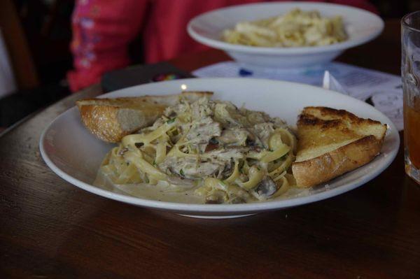 One dose of duck fettuccine