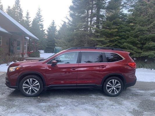 Our repaired 2019 Subaru Ascent.