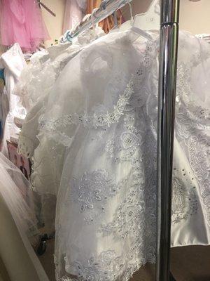 Baptism gown for girls