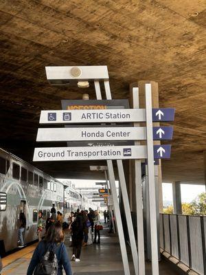 Anaheim Metrolink Station