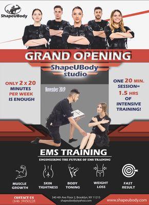 Don't Miss our Grand Opening special! Get Your Free Trial session!