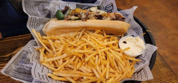 Philly cheesesteak