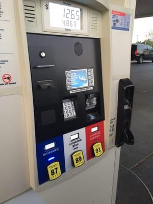 New pumps take debit right at the pump, and you get tv!