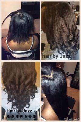 Long lasting extensions and weaves