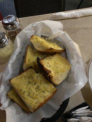 Free garlic bread