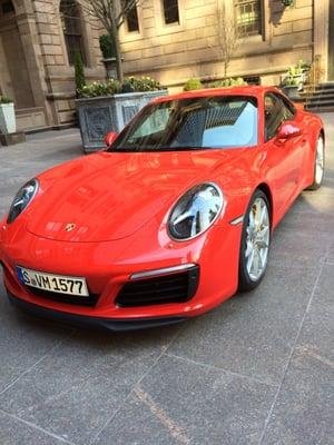 Lisa from Porsche said get the new 2017 Model in Manhattan!