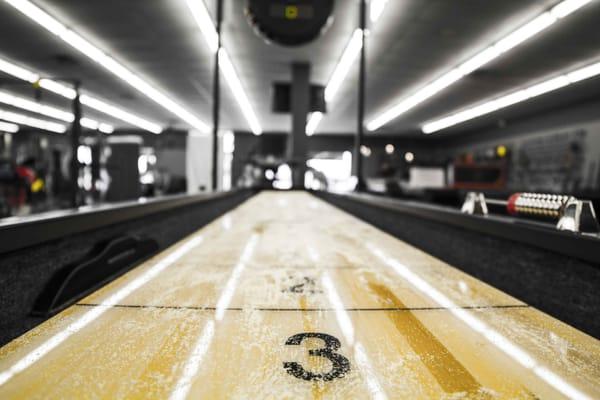 Brunswick Shuffleboards are great for groups or individuals