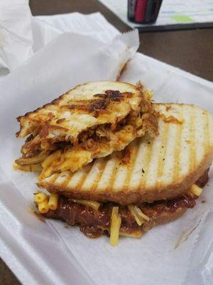 Pork and Mac panini!