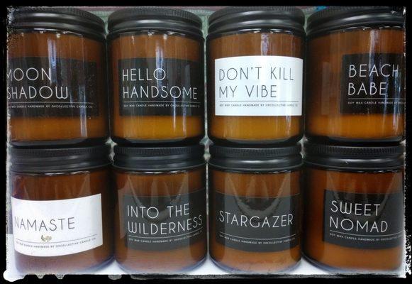 Amazing scents from OK Candle Collective!