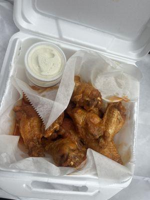 Mild buffalo wings