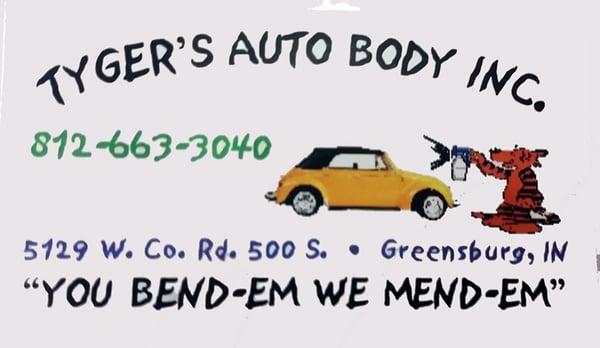 Tyger's Auto Body