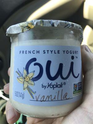 Great deal running on Oui yogurt right now.