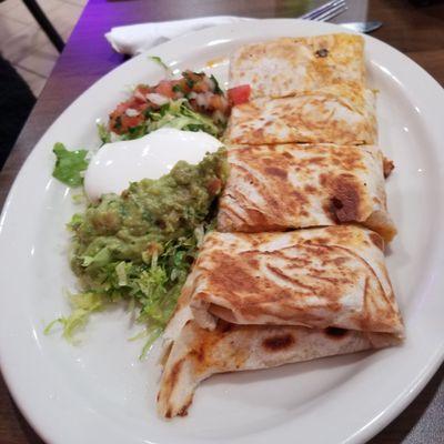 Quesadilla w chorizo