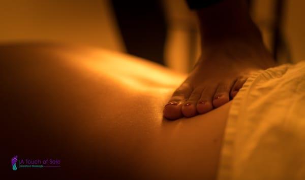 Ashiatsu at A Touch of Sole, ideal massage for active lifestyles or deep tissue fanatics.