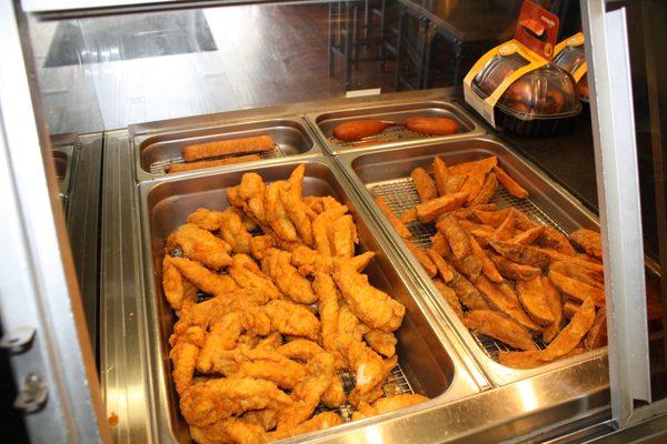 Fresh not frozen,  most tender chicken strips you can find on the Arizona Strip