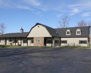 Exterior of Heritage Veterinary Hospital.