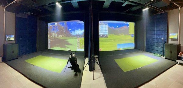 Play your favorite PGA courses and hit the driving range!