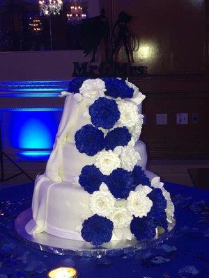 This was the front of my wedding cake