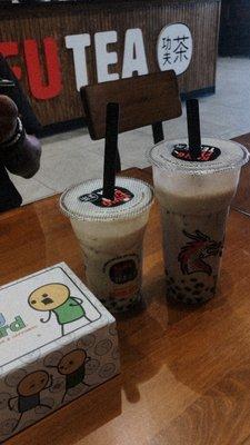 Taro Milk Tea Honey Oolong Milk Tea