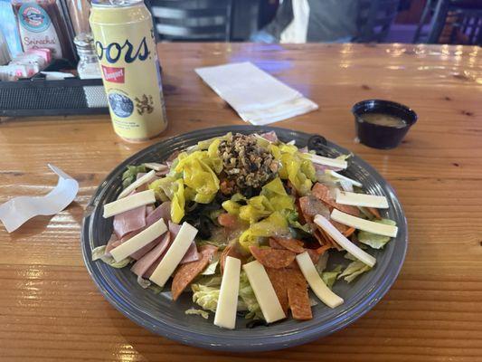 Italian Salad (also comes with garlic toast not in photo) -- very good!!