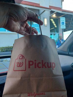 Curbside pickup #1 is the order of the day. It's a grab n go Monday :-)