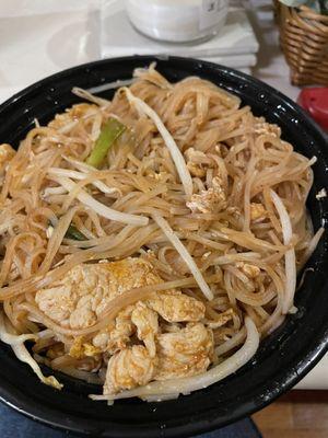 Pad Thai with Chicken