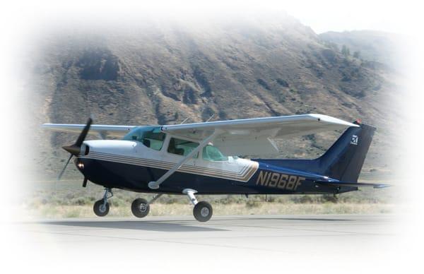 Rental aircraft Cessna 172N, N1968F