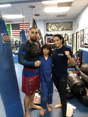 A family that trains together remains together