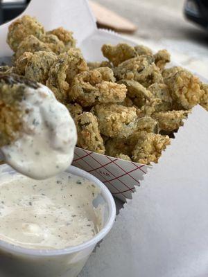 The fried jalapenos here are FANTASTIC!