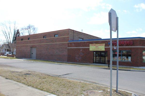 Storefront with Warehouse