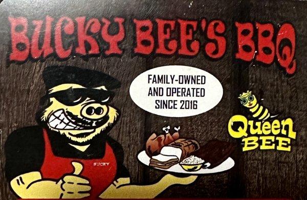 Bucky Bee's BBQ is #1