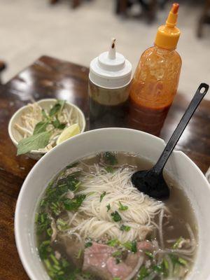 Pho Flank and Brisket Noodle Soup