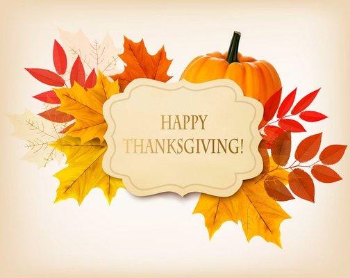 Steff's Piano Studio will be closed until Monday, November 29, for the Holidays. Happy Thanksgiving!