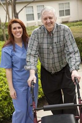 Senior in home care services