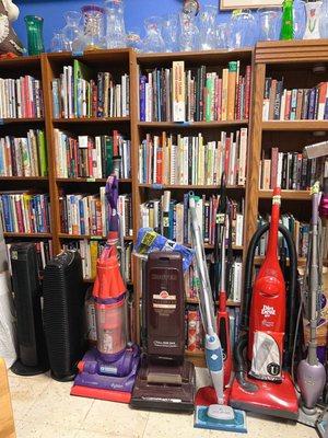 Books and Vacuum