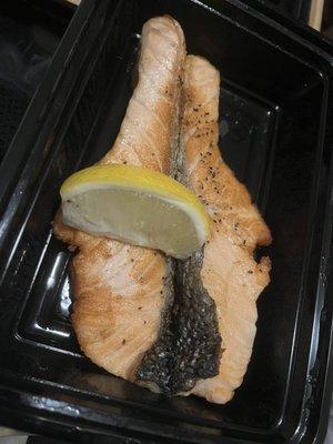 Broiled Salmon, SO GOOD!! Highly recommend