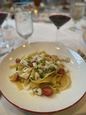 Fettuccine con Granchio