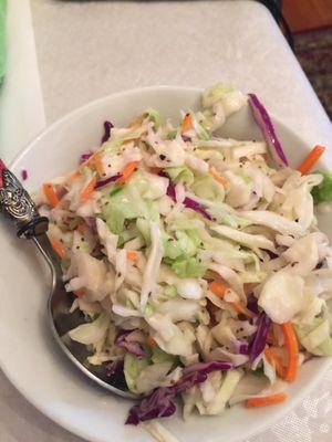 Cole slaw (sweet)