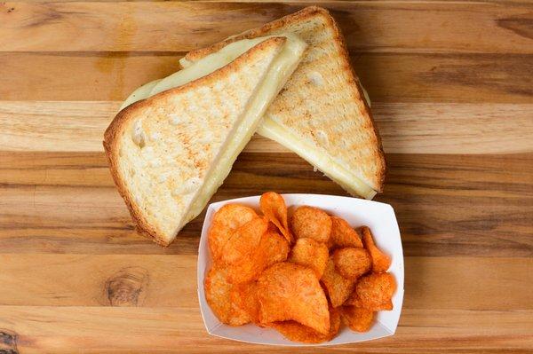 It's a classic for a reason. Try the American: Cheddar Cheese Grilled Sandwich on White Pullman Bread