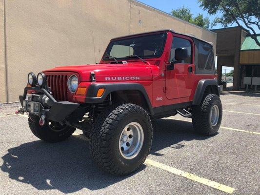 Lifted 2004 Jeep Rubicon