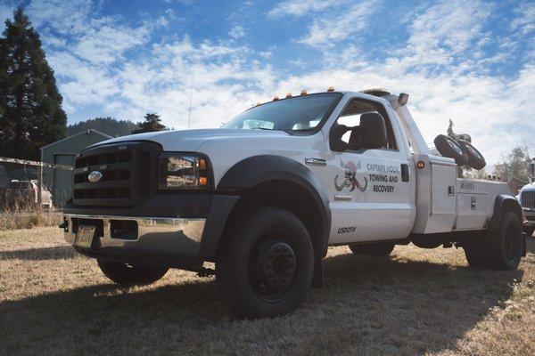 Meet "JUNIOR "The Tow Truck. He has got your back! Hard working very capable. READY TO SERVE!!!