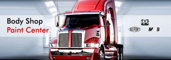 18-Wheeler Collision Center, with FREE towing & estimates!