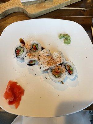 spicy vegetable roll