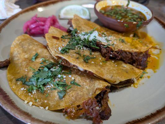 Birria tacos