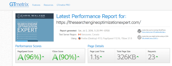 Run GTMetrix on your website to see how fast it loads from Canada. Load time is vital in competitive SEO. It should load in under 2 seconds.